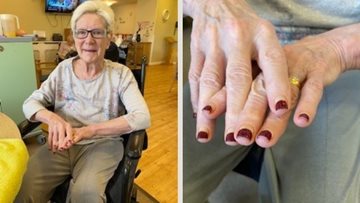 Droylsden Residents treated to manicures